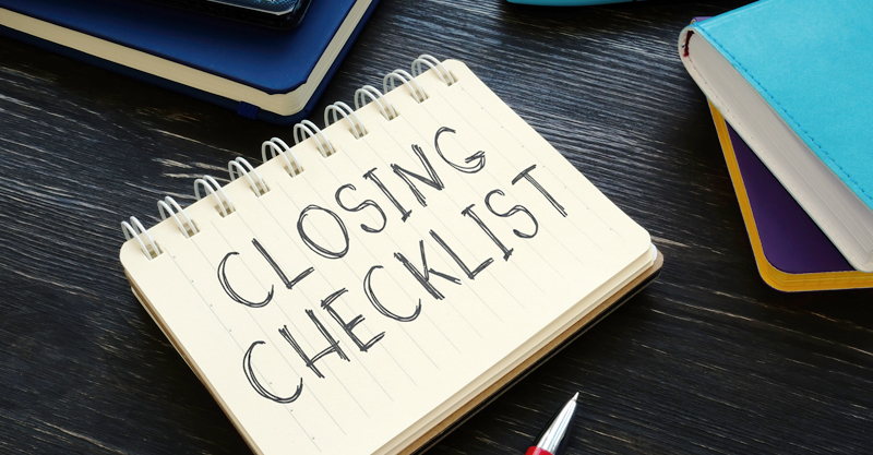 House Closing Checklist: Do This Before Moving In!