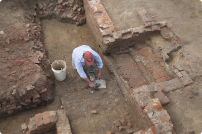 2010 archaeological excavation