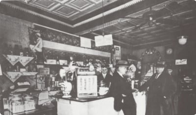 Cooper's Confectionary Store 1923