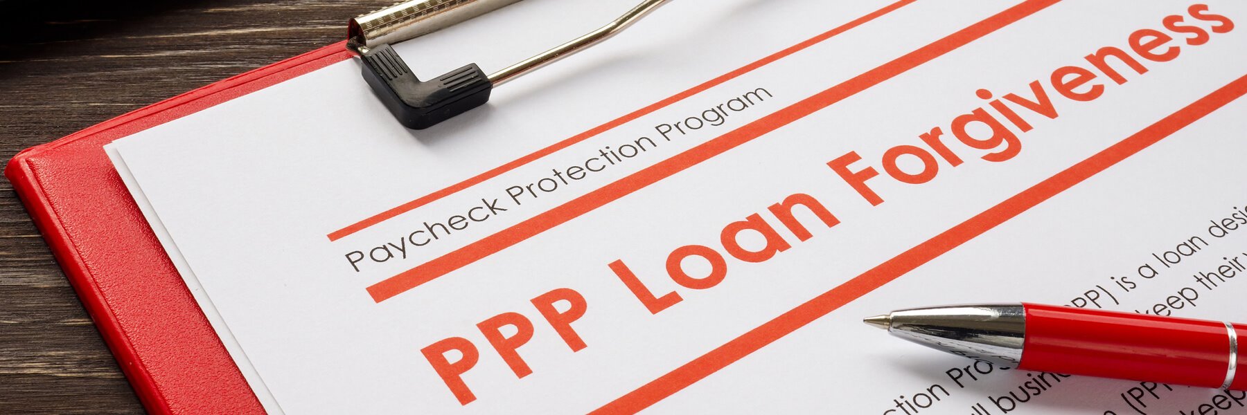 PPP loan Forgiveness Information